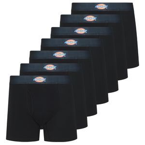 NEW Dickies Mens Underwear 7 Pack Mens Boxer Briefs for Men Cotton Stretch Black